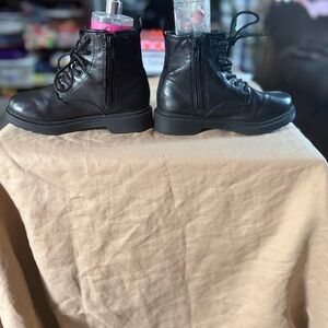 Men's Black Leather Boots